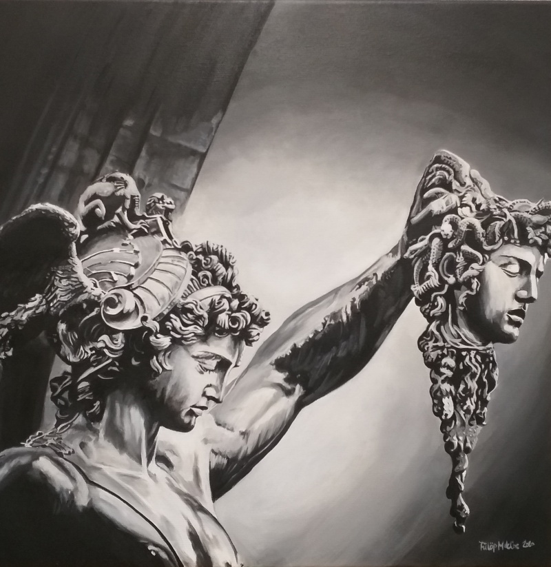 Perszeusz Medúza fejével